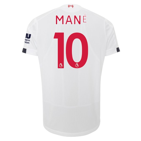 Camiseta Liverpool NO.10 Mane 2ª 2019-2020 Blanco